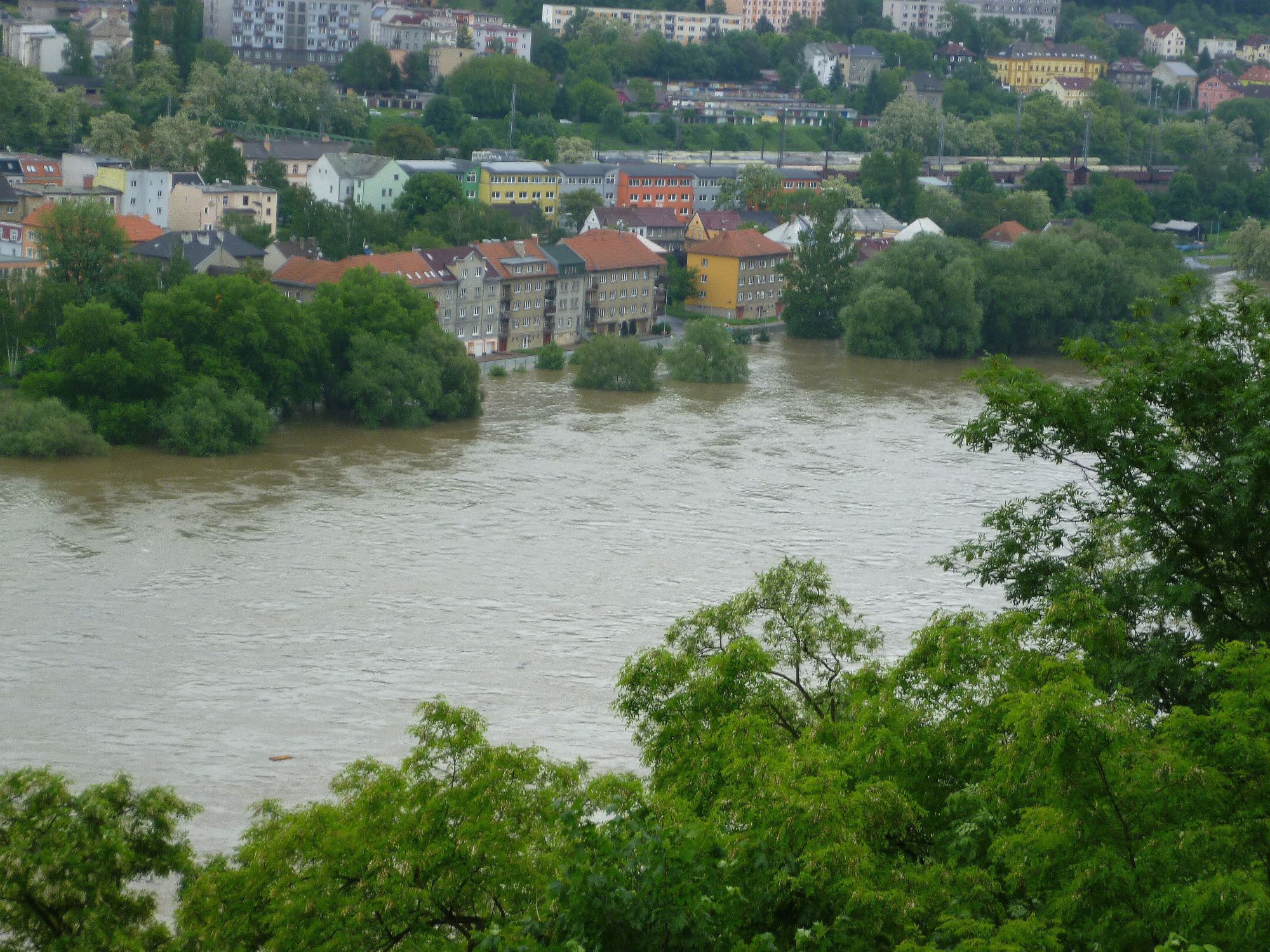 Střekov u protipovodňové hráze