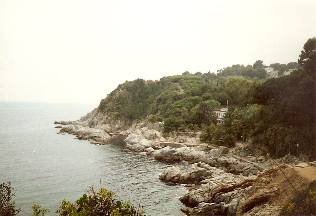 Lloret de Mar pohled pohled na moře